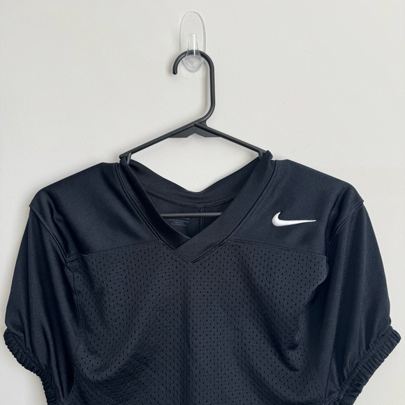 Nike Jersey Youth Medium Black Core Football Practice V Neck - Picture 4 of 5